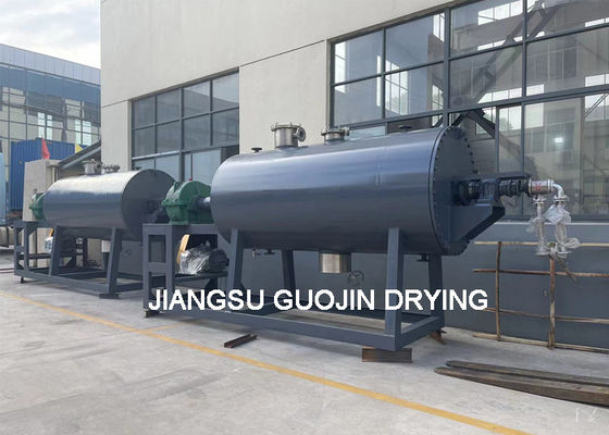 معالجة المواد الكيميائية Harrow Paddle Rotary Vacuum Dryer 1800L حجم العمل