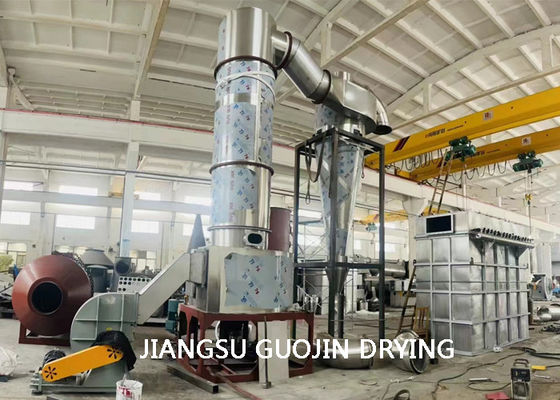المواد الغذائية XZG-10 Stirrer Spin Flash Dryer لدقيق الكسافا