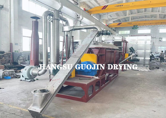 7900x3960x2700mm KJG-20 مجفف الجرافة المجوف المستمر للمعالجة الصناعية