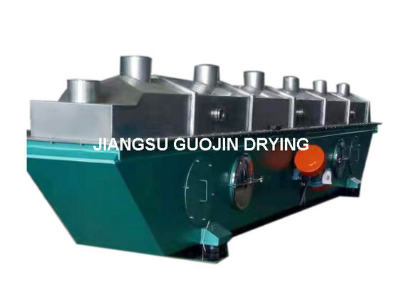 مجفف السرير الجرانيل مسحوق VFBD 8x1.8 290-420kg/h السعة 70-140 درجة درجة حرارة الهواء المدخل