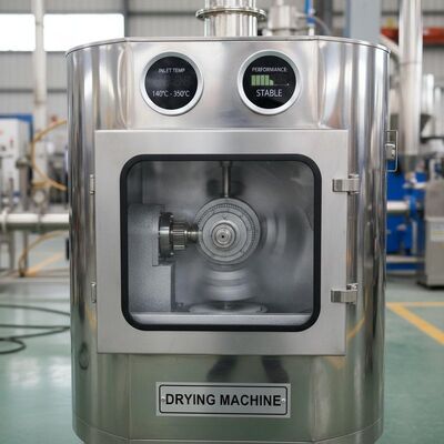 درجة حرارة المدخل 140 إلى 350 جهاز تجفيف مع محرك ميكانيكي مركزية الرأس رش تقديم مستقرة والأداء