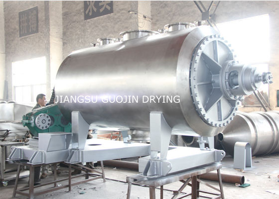 1200L الحمأة المجذاف فراغ مجفف الروتاري