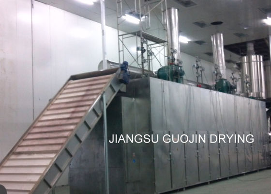 GMP Standard Foodstuff Conveyor Mesh Belt Dryer للفلفل الحار