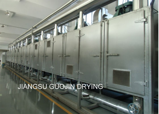 GMP Standard Foodstuff Conveyor Mesh Belt Dryer للفلفل الحار