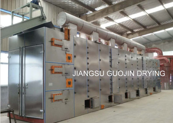 مجفف الحزام الشبكي متعدد الطبقات 5.5KW لرقائق الكسافا