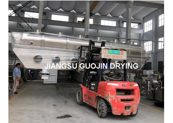 مجفف السرير السائل من الفولاذ المقاوم للصدأ 290-420kg/h سعة 40-70 درجة درجة درجة حرارة الهواء الخروج 14.4 M2 مساحة السرير
