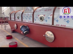 مجفف السرير المميع المستمر ذو الاهتزاز الأفقي ZLG-1.5x9 سلسلة للسكر